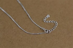 2018-Fashion-Hollow-Out-Lotus-silver-necklace (6)